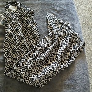 Linen and rayon pants